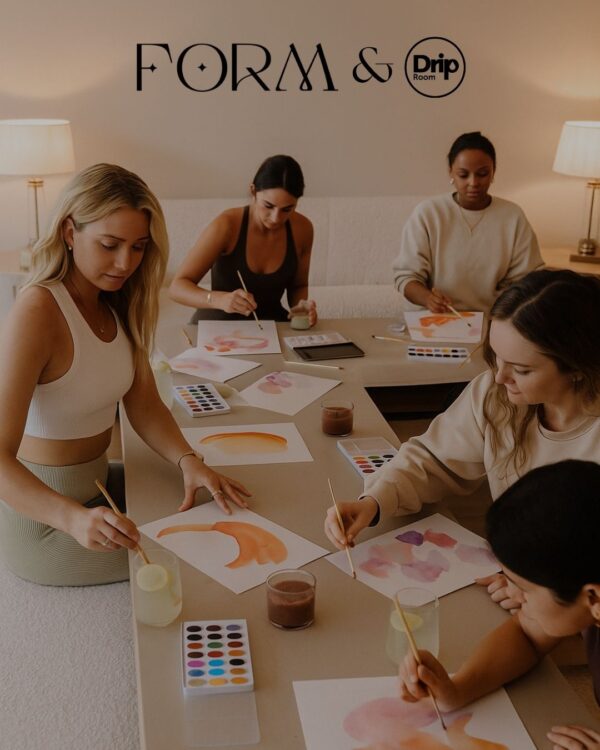Form The Drip – Pilates & Abstract Art Night - Image 2