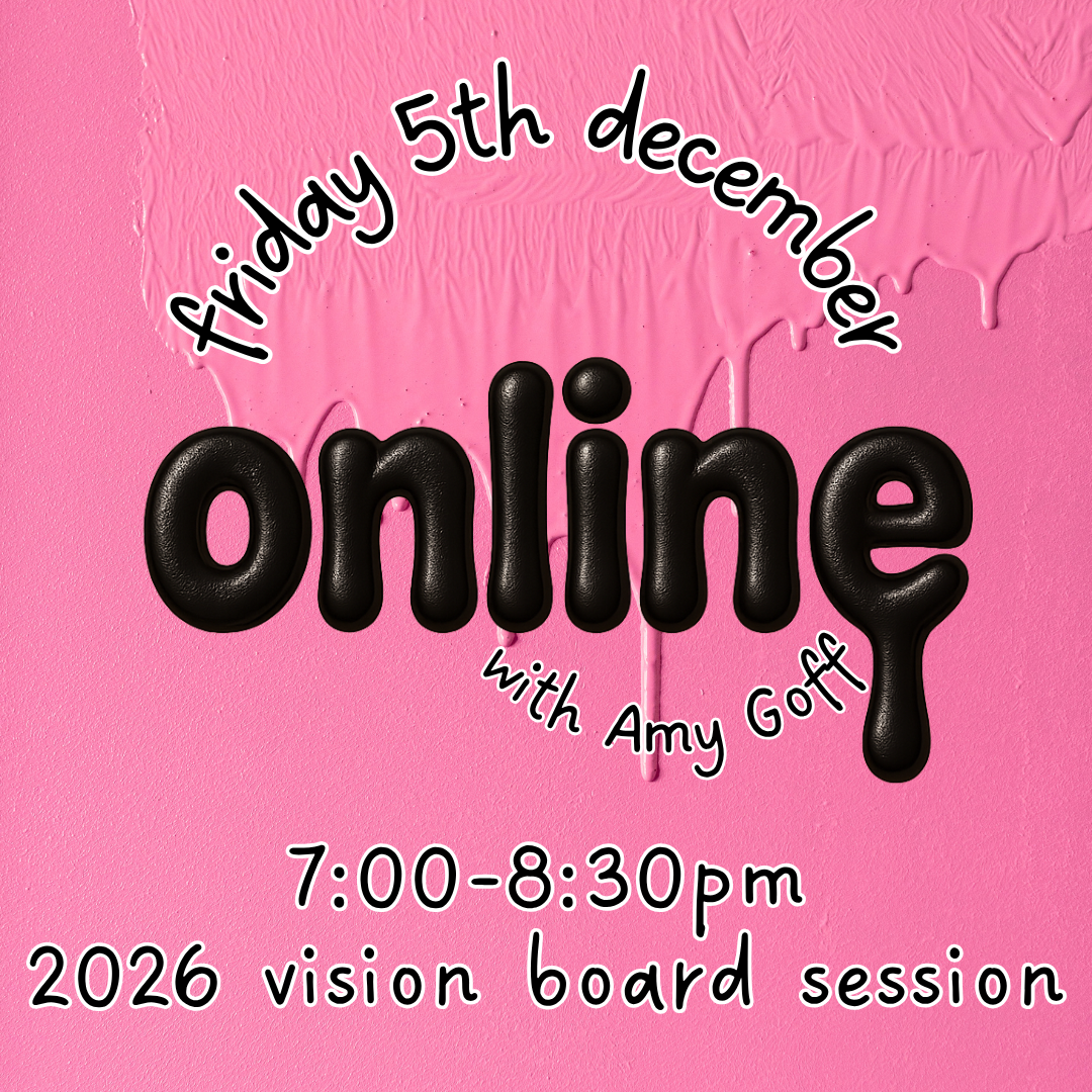 💫 MANIFEST IN COLOUR: 2026 Vision Board Experience