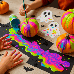Pumpkin Art At The New Inn (29th Oct)