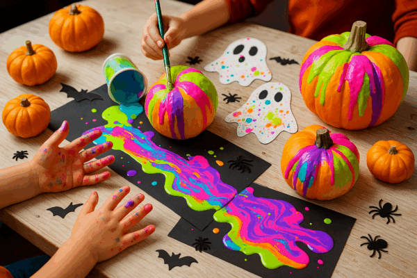 Pumpkin Art At The New Inn (29th Oct)