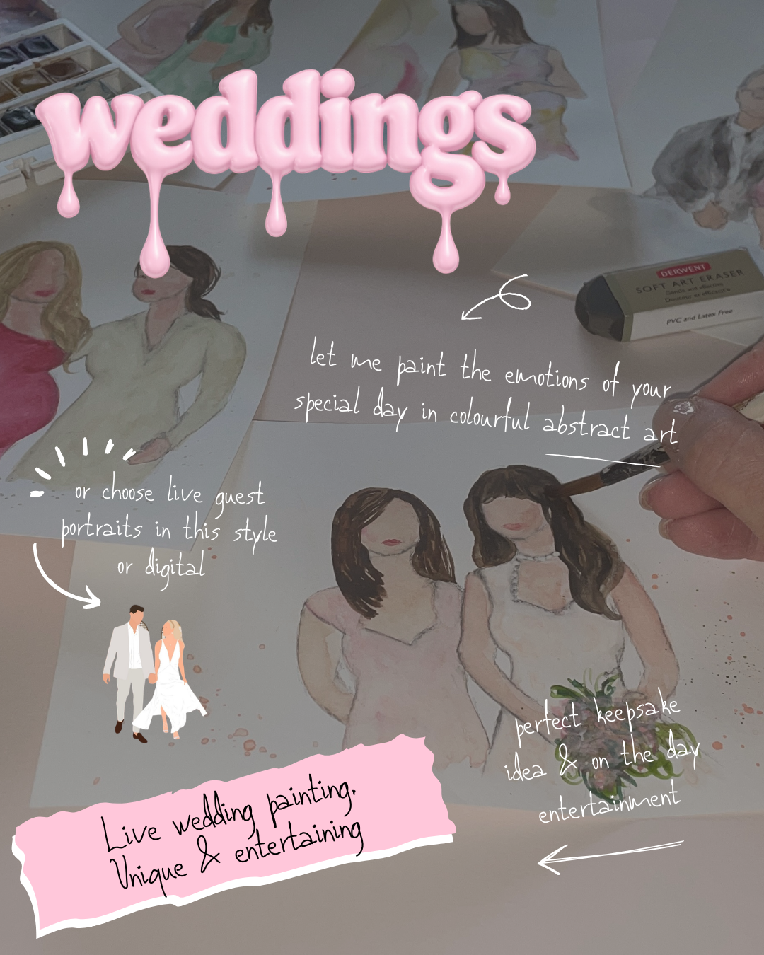 Live Wedding Painting - Image 2