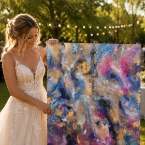 Live Wedding Painting